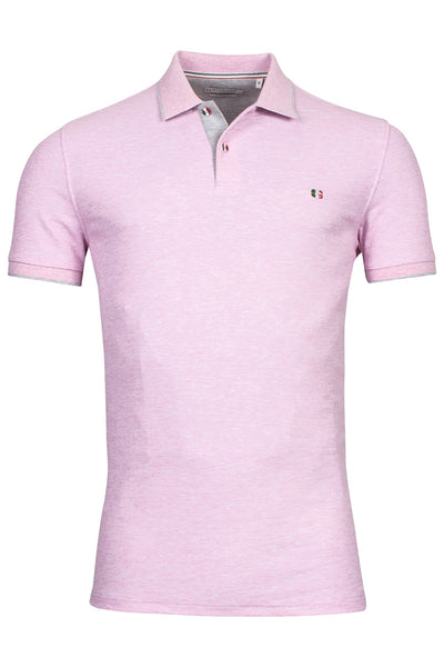 GIORDANO Pink Korte Mouw Comfortable fit Polo kraag Polo 316588 51 - Polo - Giordano Casual Identity - GIORDANO Pink Korte Mouw Comfortable fit Polo kraag Polo 316588 51 - 316588/51/S